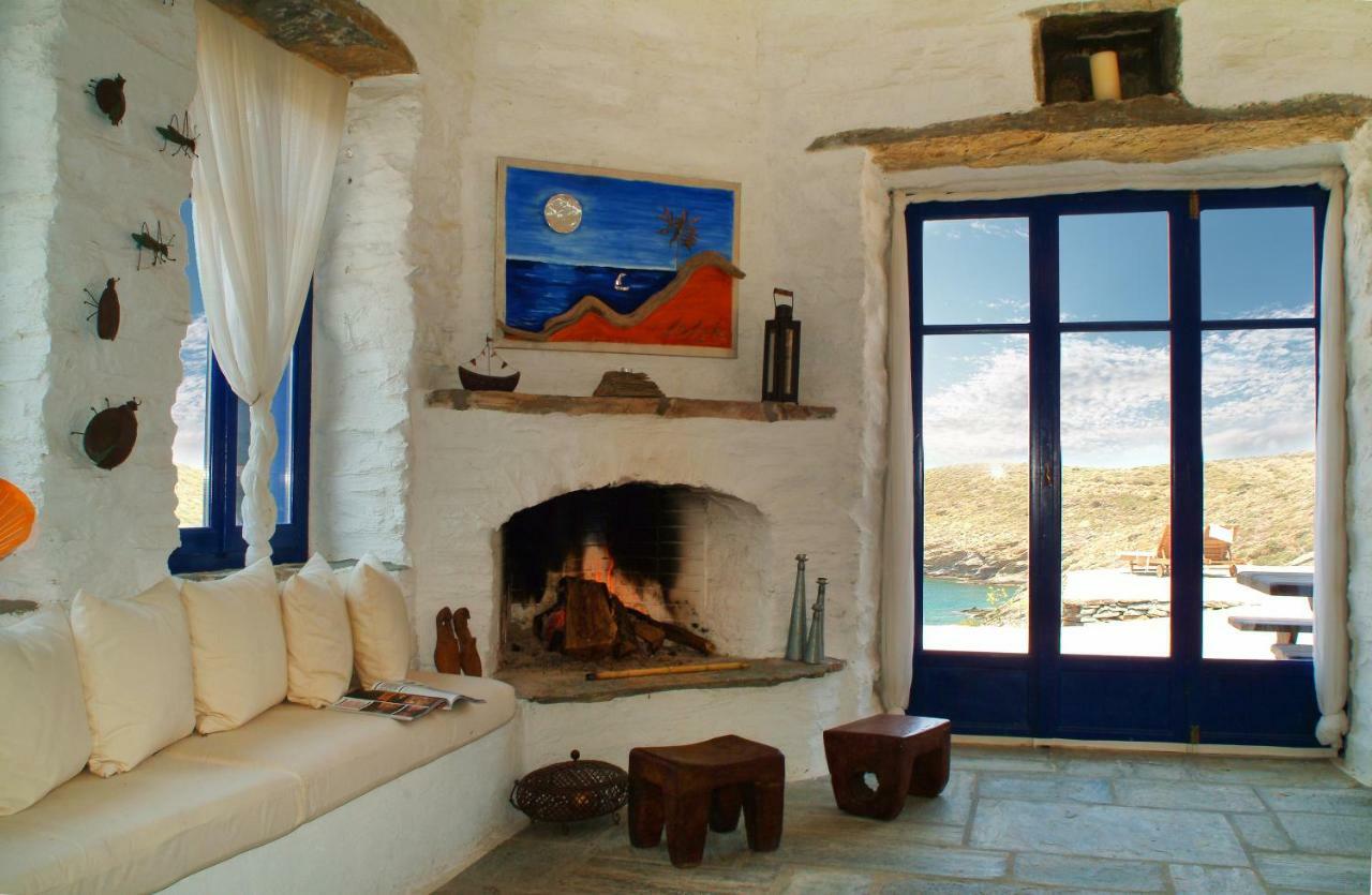 Amelia Beachfront Villa Korissia  Exterior photo