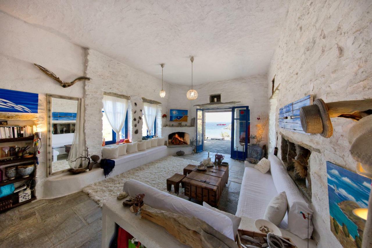 Amelia Beachfront Villa Korissia  Exterior photo