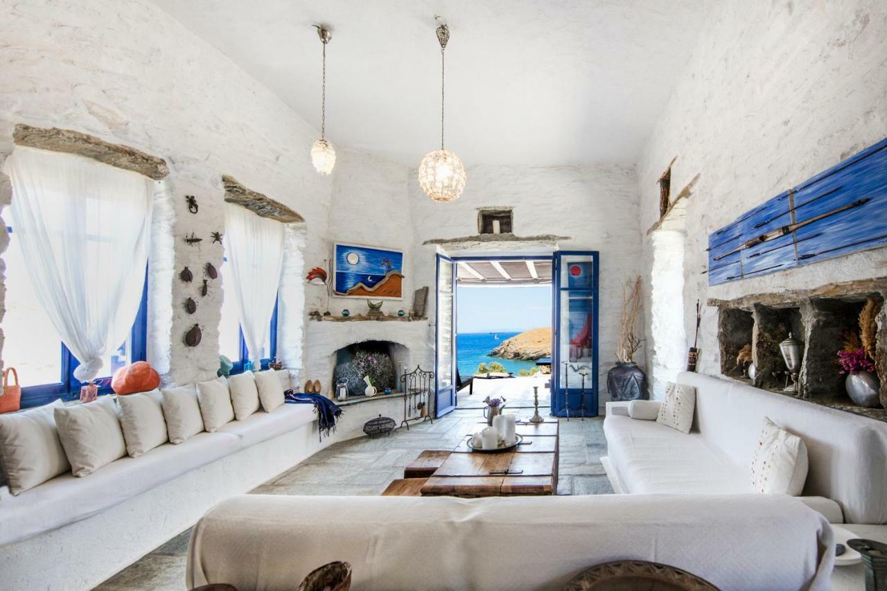 Amelia Beachfront Villa Korissia  Exterior photo
